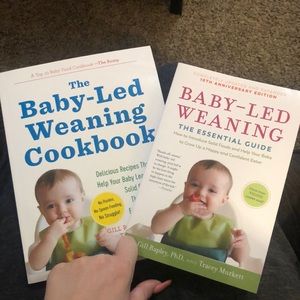 Baby led weaning book bundle.